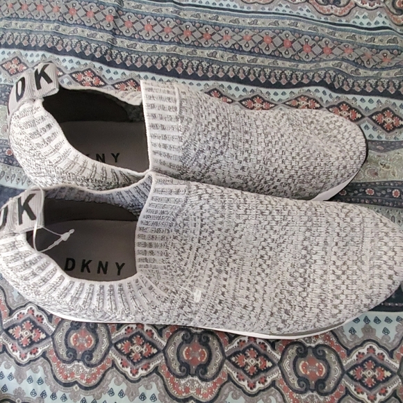 Grey DKNY Grey Jerri Slip On sneakers - Picture 2 of 7